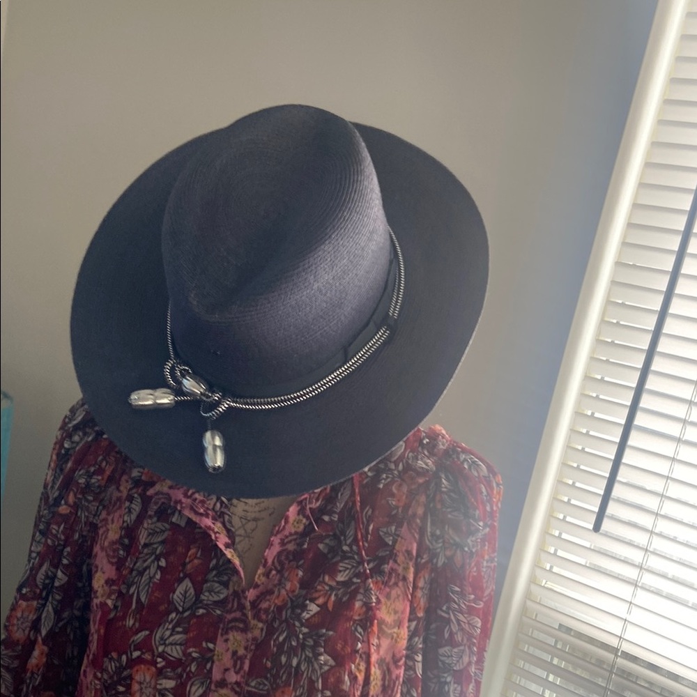 Vintage Stratton Navy blue with Silver accents